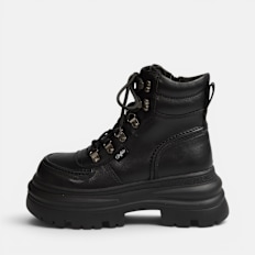 Buffalo DIONE HIKE MID - VEGAN NAPPA Schwarz