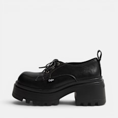 Buffalo LIVE LACE-UP LO - VEGAN NAPPA negro