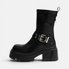 Buffalo LIV SOCK BOOT - VEGAN NAPPA schwarz