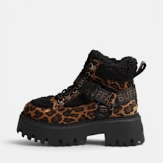 Buffalo ASPEN COM MID WARM - VEGAN FUR black