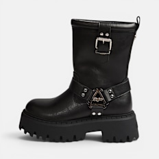 Buffalo ASPEN BIKER PULL ON - VEGAN NAPPA black