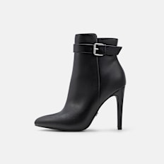Buffalo ZAUDRINA SIDE ZIP MID - VEGAN NAPPA schwarz