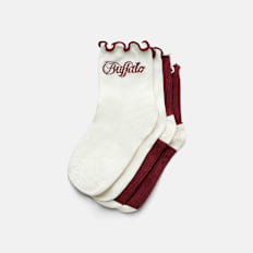 Buffalo RUFFLE - COTTON rojo