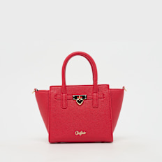 Buffalo ABBY MINI TOTE BAG - VEGAN NAPPA - RED Colore Non Definito