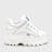 Buffalo Classic Low BS Leather blanc