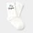 Buffalo Butterfly Embroidery Socks weiß