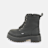 Buffalo Aspen Lace Up Warm schwarz