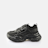 Buffalo YUNO - VEGAN NAPPA/MESH - CREAM/SILVER/PEWTER black