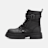Buffalo Lennox Lace Up Biker MID nero